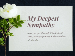 Condolence Messages
