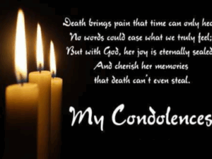 Grief Messages in English